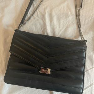 ALLSAINTS Justine quilted leather handbag